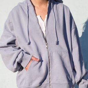 Brandy Melville christy hoodie in periwinkle